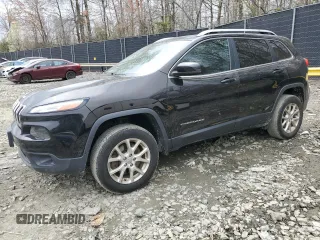 2017 Jeep Cherokee Latitude with VIN 1C4PJMCS6HW639606, listed as a Copart auction lot 51710875 with 179,281 mi miles and Salvage Title. Bid and sale history available at carsss.com. Image 1.