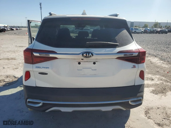 2021 Kia Seltos S with VIN KNDEU2AA3M7159184, listed as a Copart auction lot 48943515 with NaN miles and Non Repairable. Bid and sale history available at carsss.com. Image 6.