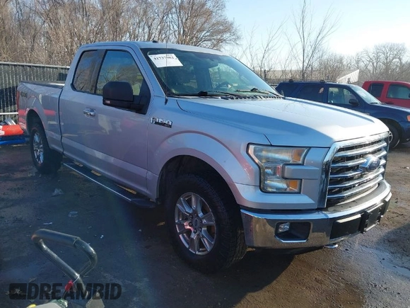 2016 Ford F-150 XLT with VIN 1FTFX1EF5GKF51418, listed as a IAAI auction lot 41737982 with 1 mi miles. Bid and sale history available at carsss.com. Image 1.