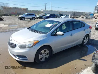 2015 Kia Forte LX with VIN KNAFK4A67F5340351, listed as a IAAI auction lot 41982078 with 217,530 mi miles. Bid and sale history available at carsss.com. Image 2.