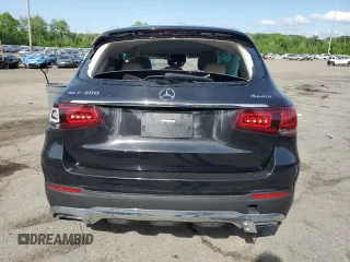 2021 Mercedes-Benz GLC 300 with VIN W1N0G8EB5MF977215, listed as a Copart auction lot 56537625 with Not provided miles and Salvage title. Bid and sale history available at DreamBid. Image 6.