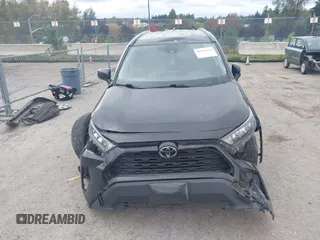 2019 Toyota RAV4 LE with VIN JTMF1RFV4KD030550, listed as a IAAI auction lot 40596628 with 92,318 mi miles and . Bid and sale history available at DreamBid. Image 11.