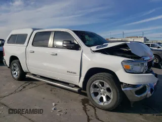 2022 Ram 1500 Lone Star with VIN 1C6SRFFT6NN375878, listed as a Copart auction lot 88467425 with 72,920 mi miles and Salvage title. Bid and sale history available at DreamBid. Image 4.