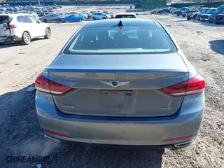 2016 Hyundai Genesis 3.8L with VIN KMHGN4JE3GU137577, listed as a IAAI auction lot 41599851 with 158,011 mi miles. Bid and sale history available at carsss.com. Image 16.
