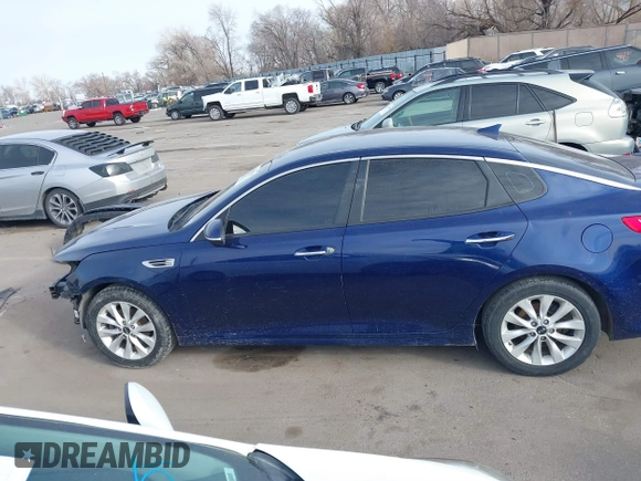 2017 Kia Optima LX with VIN 5XXGT4L30HG122077, listed as a IAAI auction lot 41692378 with 168,596 mi miles and . Bid and sale history available at DreamBid. Image 15.