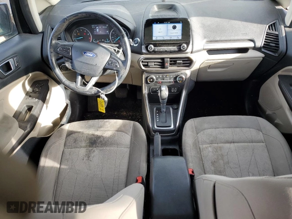 2019 Ford EcoSport SE with VIN MAJ6S3GL8KC290811, listed as a Copart auction lot 50041145 with 54,667 mi miles and Salvage Title. Bid and sale history available at carsss.com. Image 8.