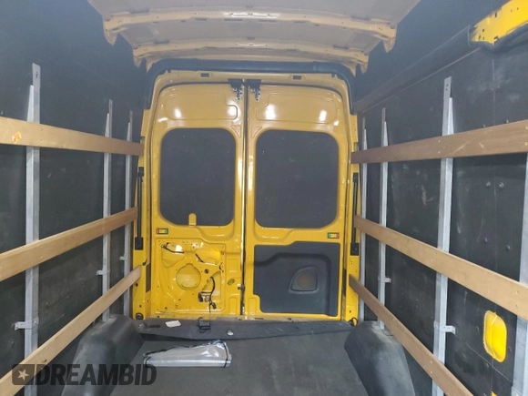 2021 Ford Transit Cargo with VIN 1FTBR1X84MKA08421, listed as a Copart auction lot 50013225 with 99,397 mi miles and Salvage Title. Bid and sale history available at DreamBid. Image 10.