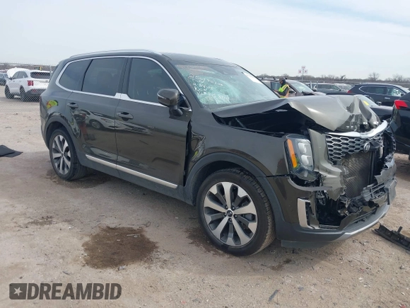 2021 Kia Telluride EX with VIN 5XYP34HC7MG145841, listed as a IAAI auction lot 41736088 with 89,030 mi miles and . Bid and sale history available at DreamBid. Image 1.