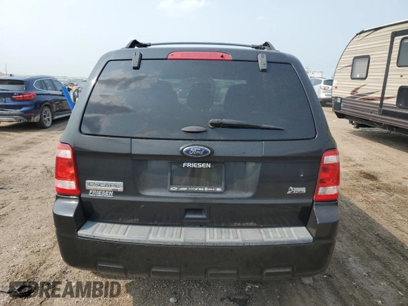 2011 Ford Escape XLT with VIN 1FMCU9DG8BKC43782, listed as a Copart auction lot 60281045 with 123,942 mi miles and Salvage title. Bid and sale history available at DreamBid. Image 6.
