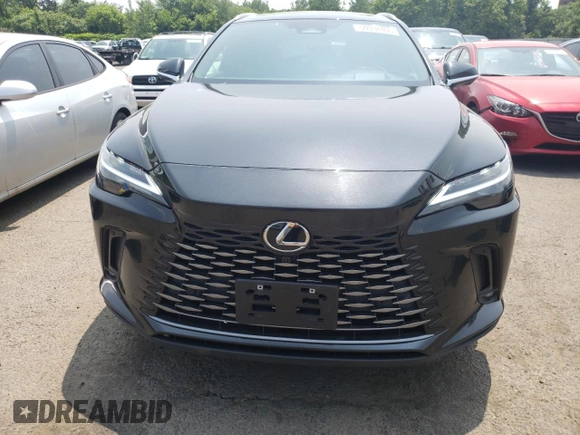2024 Lexus RX 350h z VIN 2T2BBMCA3RC042028, wystawiony jako Copart lot #59934405 z przebiegiem 61 837 mil mil oraz Szkoda całkowita • Salvage title. Historia ofert i sprzedaży dostępna na DreamBid. Obrazek 5.