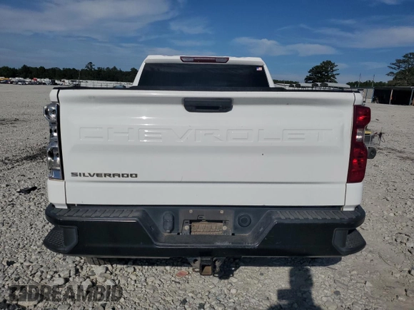 2021 Chevrolet Silverado 1500 Work Truck with VIN 1GCRWAEF4MZ130258, listed as a Copart auction lot 70047554 with 149,661 mi miles and Salvage Title. Bid and sale history available at DreamBid. Image 6.