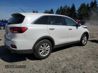 2019 Kia Sorento LX V6 with VIN 5XYPGDA52KG471088, listed as a Copart auction lot 52947275 with 95,327 mi miles and Salvage Title. Bid and sale history available at carsss.com. Image 3.