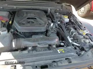 2020 Jeep Wrangler Sport S with VIN 1C4GJXAN0LW196196, listed as a Copart auction lot 71108495 with 59,293 mi miles and Salvage title. Bid and sale history available at DreamBid. Image 12.