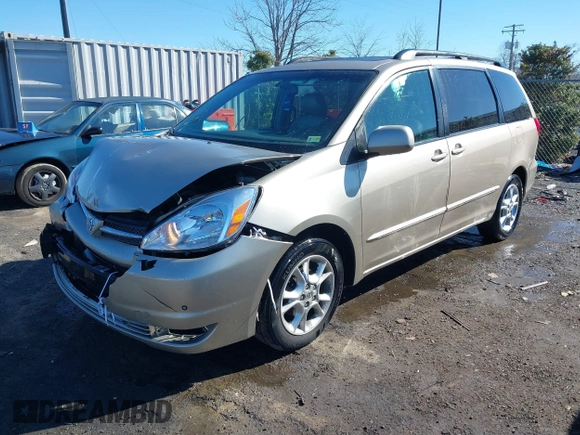 2005 Toyota Sienna XLE with VIN 5TDZA22C95S365448, listed as a IAAI auction lot 41552969 with 214,462 mi miles and . Bid and sale history available at DreamBid. Image 17.