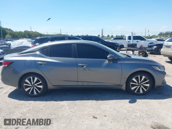 2022 Nissan Sentra SV with VIN 3N1AB8CV8NY254964, listed as a IAAI auction lot 42025826 with 24,993 mi miles. Bid and sale history available at carsss.com. Image 13.