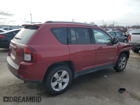 2017 Jeep Compass Sport z VIN 1C4NJCBA2HD123264, wystawiony jako Copart lot #45902185 z przebiegiem 103 081 mil mil oraz Szkoda całkowita • Salvage title. Historia ofert i sprzedaży dostępna na DreamBid. Obrazek 3.