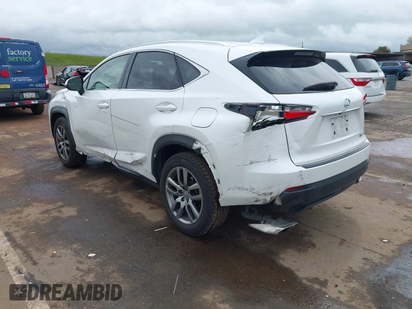 2016 Lexus NX 200t with VIN JTJYARBZ3G2046935, listed as a IAAI auction lot 41940243 with 63,831 mi miles and . Bid and sale history available at DreamBid. Image 3.