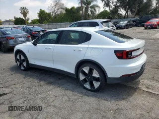 2023 Polestar 2 with VIN YSMED3KA1PL131968, listed as a Copart auction lot 54923765 with 60,836 mi miles and Clean Title. Bid and sale history available at DreamBid. Image 2.