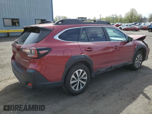 2024 Subaru Outback Premium with VIN 4S4BTAFC6R3229894, listed as a Copart auction lot 52642185 with 6,084 mi miles and Salvage title. Bid and sale history available at DreamBid. Image 3.
