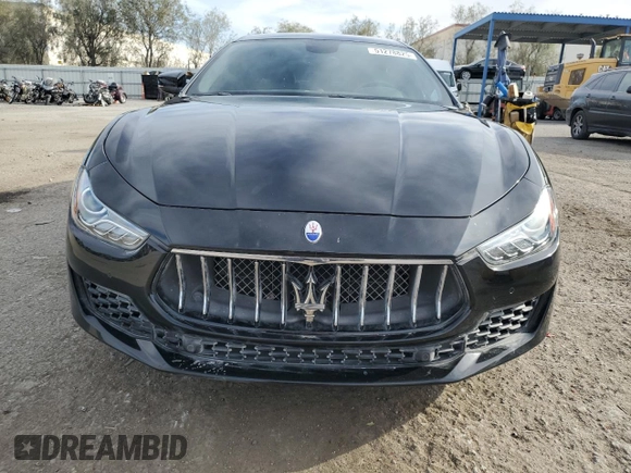 2018 Maserati Ghibli S Q4 z VIN ZAM57YTA4J1296684, wystawiony jako Copart lot #51278825 z przebiegiem 59 872 mil mil oraz Szkoda całkowita • Salvage title. Historia ofert i sprzedaży dostępna na DreamBid. Obrazek 5.