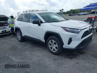2024 Toyota RAV4 LE with VIN 2T3H1RFV5RW323069, listed as a IAAI auction lot 41962851 with 21,242 mi miles. Bid and sale history available at carsss.com. Image 1.