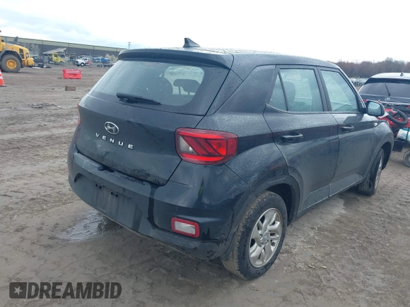 2021 Hyundai Venue SE with VIN KMHRB8A30MU089295, listed as a IAAI auction lot 42037102 with 76,936 mi miles and . Bid and sale history available at DreamBid. Image 4.