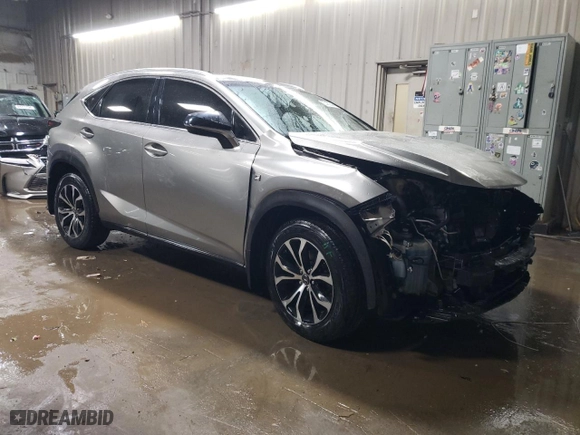 2015 Lexus NX 200t with VIN JTJBARBZ7F2012808, listed as a Copart auction lot 83439894 with 145,450 mi miles and Salvage Title. Bid and sale history available at carsss.com. Image 4.