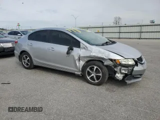 2015 Honda Civic Sedan SE with VIN 19XFB2F72FE040908, listed as a Copart auction lot 48019395 with 98,486 mi miles and Salvage Title. Bid and sale history available at carsss.com. Image 4.
