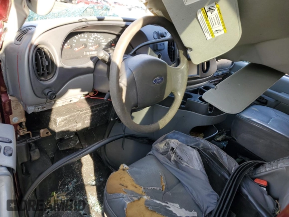 2007 Ford Econoline Passenger XL with VIN 1FBNE31L97DA48752, listed as a Copart auction lot 45878525 with Not provided miles and Salvage title. Bid and sale history available at DreamBid. Image 8.