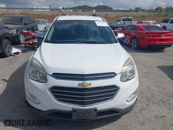 2016 Chevrolet Equinox LTZ with VIN 1GNALDEK6GZ102462, listed as a IAAI auction lot 42106237 with 170,591 mi miles. Bid and sale history available at carsss.com. Image 12.