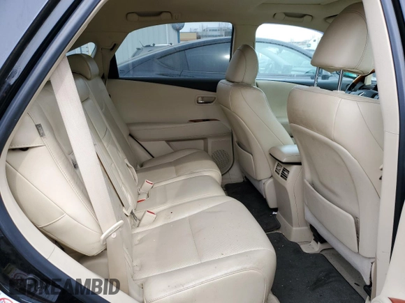 2010 Lexus RX 350 with VIN 2T2BK1BA5AC058607, listed as a Copart auction lot 46995305 with Not Provided miles and Salvage Title. Bid and sale history available at DreamBid. Image 11.