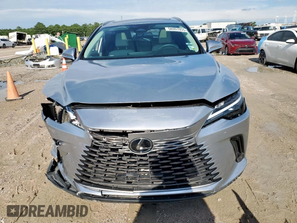 2023 Lexus RX 350 with VIN 2T2BAMBA4PC022193, listed as a Copart auction lot 58991955 with 18,696 mi miles and Salvage title. Bid and sale history available at DreamBid. Image 5.