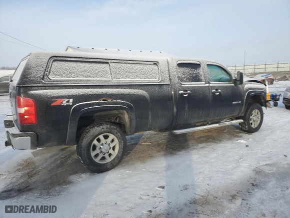 2011 Chevrolet Silverado 2500HD LTZ with VIN 1GC1KYCG1BF160930, listed as a Copart auction lot 88437595 with NaN miles and Clean Title. Bid and sale history available at carsss.com. Image 3.