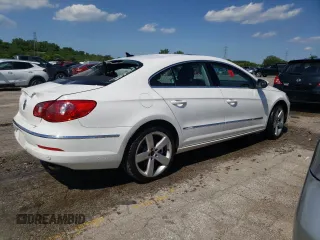2009 Volkswagen CC 4Motion with VIN WVWGU73C89E517970, listed as a Copart auction lot 59882744 with 51,543 mi miles and Salvage Title. Bid and sale history available at carsss.com. Image 3.