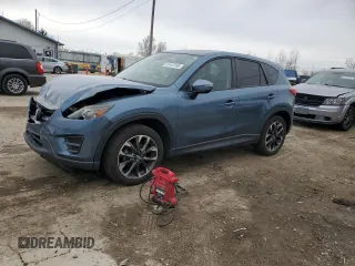 2016 Mazda CX-5 Grand Touring with VIN JM3KE2DY0G0748190, listed as a Copart auction lot 51913155 with 107,997 mi miles and Salvage Title. Bid and sale history available at carsss.com. Image 1.