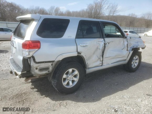 2011 Toyota 4Runner Trail with VIN JTEBU5JR7B5064996, listed as a Copart auction lot 47282265 with 206,874 mi miles and Clean Title. Bid and sale history available at carsss.com. Image 3.