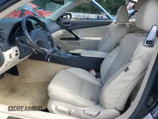 2010 Lexus IS 250 C with VIN JTHFF2C21A2514011, listed as a Copart auction lot 62600795 with 159,785 mi miles and Clean title. Bid and sale history available at DreamBid. Image 7.