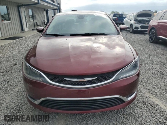 2015 Chrysler 200 Limited with VIN 1C3CCCAB1FN543332, listed as a Copart auction lot 52800655 with 119,613 mi miles and Salvage title. Bid and sale history available at DreamBid. Image 5.