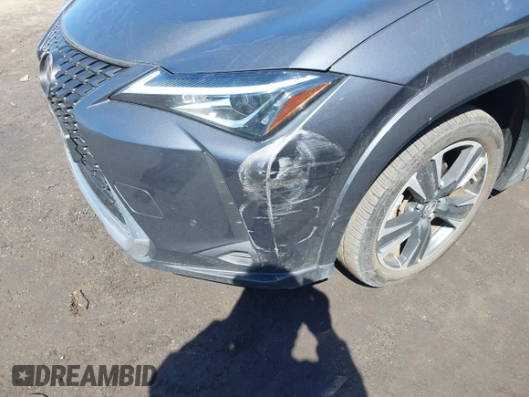 2022 Lexus UX 250h with VIN JTHP9JBH8N2058445, listed as a IAAI auction lot 41870238 with 36,509 mi miles and . Bid and sale history available at DreamBid. Image 18.