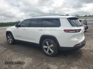 2021 Jeep Grand Cherokee Limited z VIN 1C4RJKBG9M8113253, wystawiony jako Copart lot #56899955 z przebiegiem 37 989 mil mil oraz Szkoda całkowita • Salvage title. Historia ofert i sprzedaży dostępna na DreamBid. Obrazek 2.