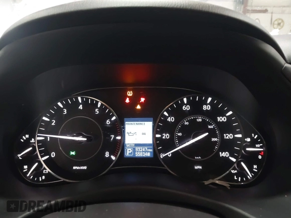 2020 Nissan Armada SL with VIN JN8AY2NC9L9620412, listed as a IAAI auction lot 41580327 with 93,247 mi miles. Bid and sale history available at carsss.com. Image 7.