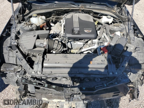 2023 Cadillac CT4 Premium Luxury z VIN 1G6DB5RKXP0109494, wystawiony jako Copart lot #87768835 z przebiegiem 25 491 mil mil oraz Czysty tytuł • Clean title. Historia ofert i sprzedaży dostępna na DreamBid. Obrazek 11.