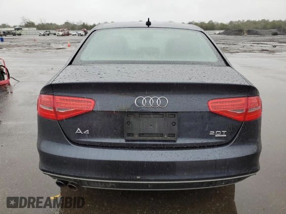 2014 Audi A4 Premium Plus with VIN WAUFFAFL1EN032429, listed as a Copart auction lot 88623815 with 109,098 mi miles and Non Repairable. Bid and sale history available at carsss.com. Image 6.