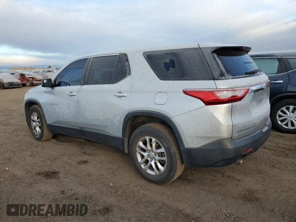 2018 Chevrolet Traverse LS with VIN 1GNEVLKW3JJ196030, listed as a Copart auction lot 84103714 with 108,762 mi miles and Salvage Title. Bid and sale history available at carsss.com. Image 2.