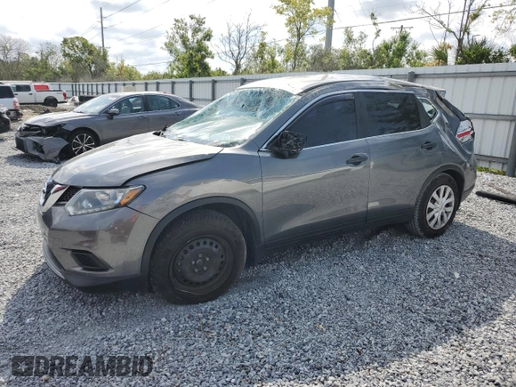 2016 Nissan Rogue S with VIN 5N1AT2MT7GC925228, listed as a Copart auction lot 49996655 with 125,622 mi miles and Salvage Title. Bid and sale history available at carsss.com. Image 1.