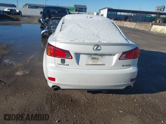 2010 Lexus IS with VIN JTHBF5C2XA5116312, listed as a IAAI auction lot 41306003 with 144,379 mi miles. Bid and sale history available at carsss.com. Image 16.