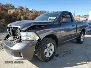 2018 Ram 1500 Express with VIN 3C6JR7AT2JG238593, listed as a Copart auction lot 82216093 with 31,838 mi miles and . Bid and sale history available at DreamBid. Image 1.