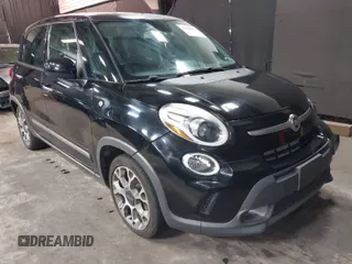 2014 FIAT 500L Trekking with VIN ZFBCFADHXEZ021414, listed as a IAAI auction lot 41596017 with 103,953 mi miles and . Bid and sale history available at DreamBid. Image 1.