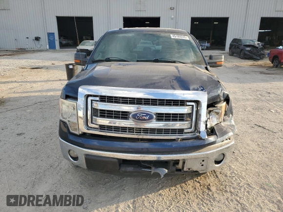 2014 Ford F-150 XL with VIN 1FTFX1CF7EKG44702, listed as a Copart auction lot 45189245 with 135,112 mi miles and Salvage Title. Bid and sale history available at carsss.com. Image 5.