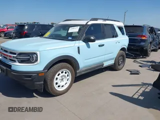 2024 Ford Bronco Sport Heritage with VIN 3FMCR9G64RRE22640, listed as a IAAI auction lot 41882377 with 16,967 mi miles and . Bid and sale history available at DreamBid. Image 2.
